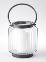 Hannah lyslykt - 20 cm