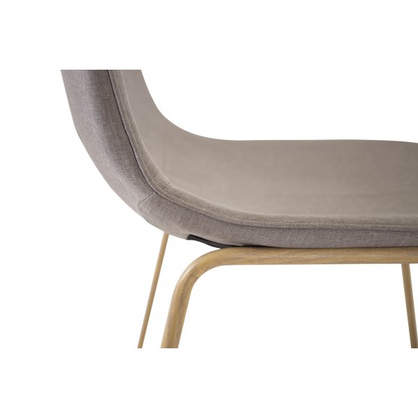 Malcolm spisestol - Grå/eik Malcolm spisestol - Grå/eik