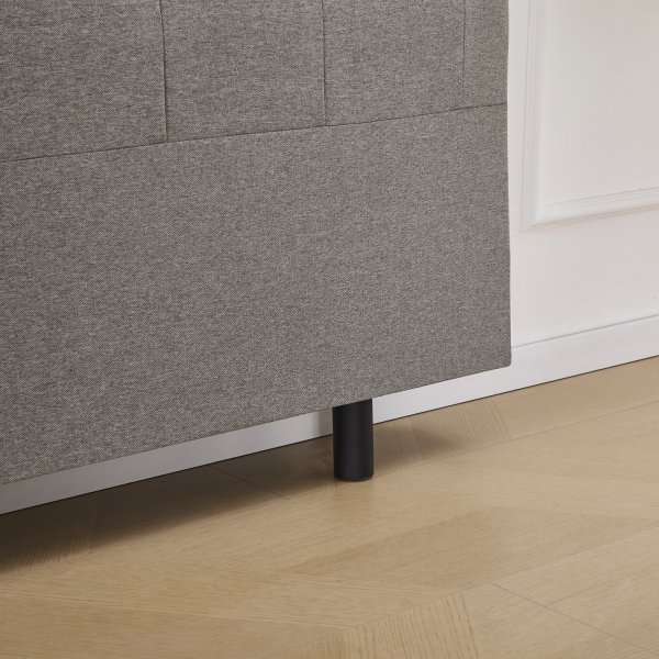 Deluxe vattert sengegavl 160x125 cm - Gr