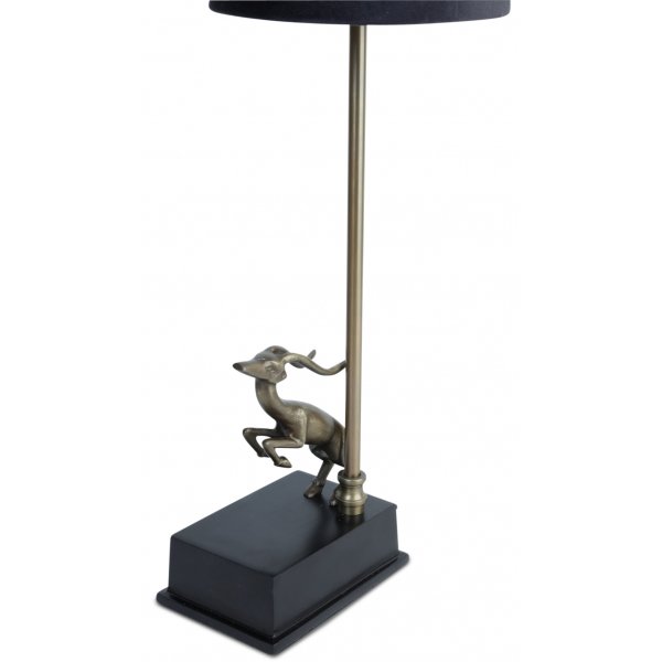 Antilope lampefot H40 cm - Antikk Messing