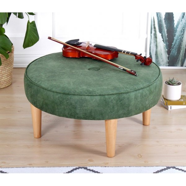 Solnedgangspuff - Grønn Solnedgangspuff - Grønn