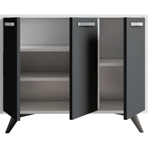 Piffa skap - Hvit/antrasitt Piffa skap - Hvit/antrasitt