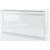 Sengeskap compact living horisontalt (90 x 200 cm fellbar seng) - Hvit høyglans
