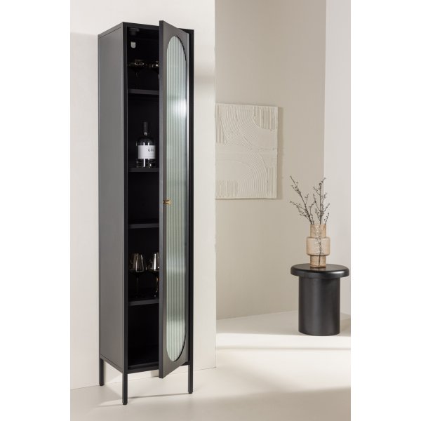 Cali vitrineskap - Sort Cali vitrineskap - Sort