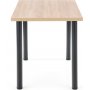 Buno spisebord 120 cm - Sonoma eik/sort