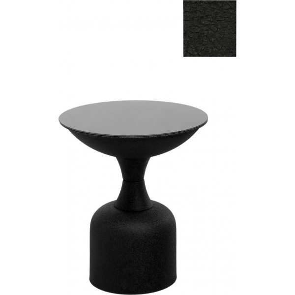 Kalk sidebord 46 cm - Sort Kalk sidebord 46 cm - Sort