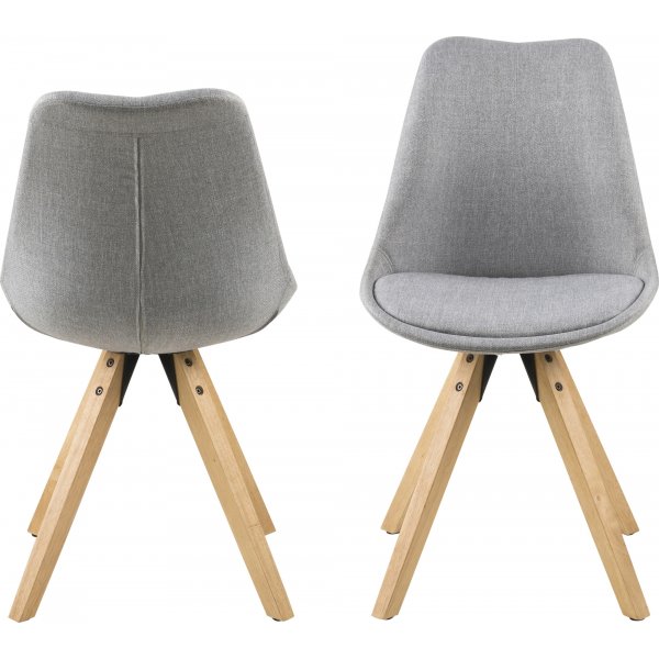 Dima spisestuestol - Lys grå Dima spisestuestol - Lys grå