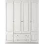 Inci garderobe 140 x 50 x 210 cm - Hvit