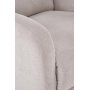 Lys beige elektrisk lenestol