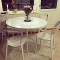 Kundebilde Malexia stol - Transparent/Hvit