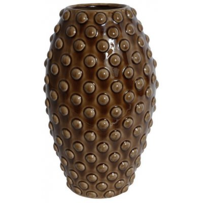 Vase Bouble H35 - Brun (glans)