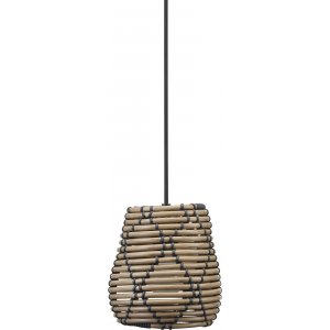 Lollo taklampe for utendrs bruk - Natur/sort