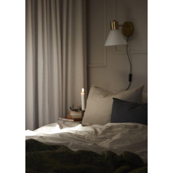 Amie broderi sengesett 150 x 210 cm - Iskaffe Amie broderi sengesett 150 x 210 cm - Iskaffe