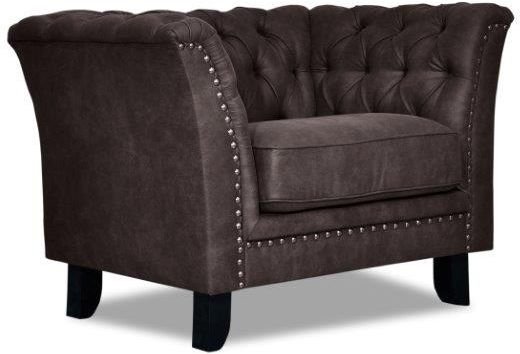 Chester Bridge Lenestol - Vintage mrkebrun