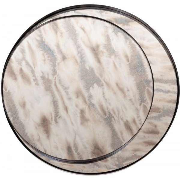 Satsbord Harper - Svart/speil Satsbord Harper - Svart/speil