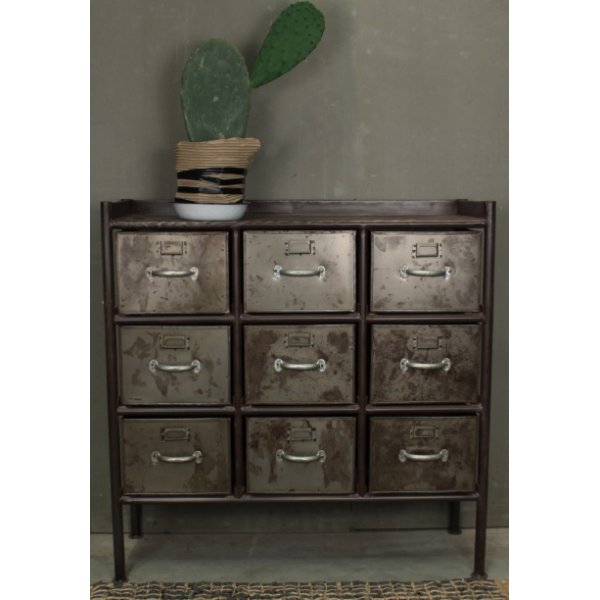 Zanzibar kommode - Vintage metall Zanzibar kommode - Vintage metall