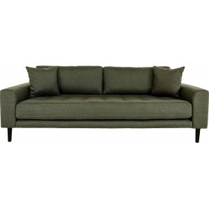 Lido 3-seters sofa - Olivengrnn