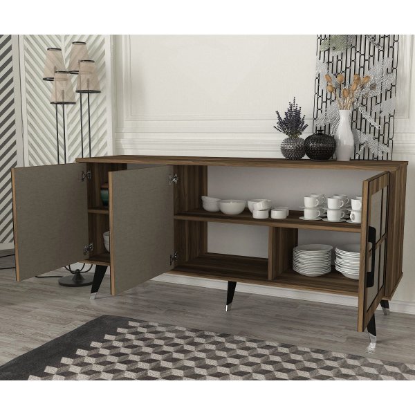 Logan skjenk - Valnøtt Logan skjenk - Valnøtt