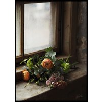 FLOWER BOUQUET COLOR - Plakat 50x70 cm FLOWER BOUQUET COLOR - Plakat 50x70 cm