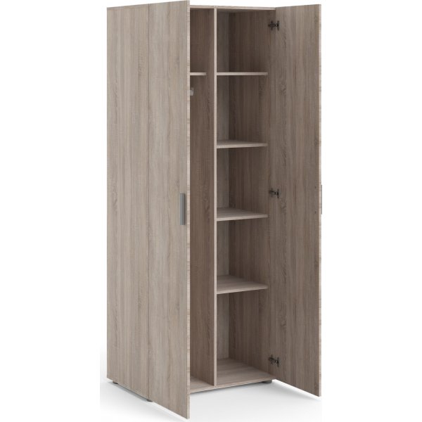 Pepe garderobe med 2 d�rer - Tr�ffel