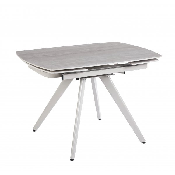 Saturnus spisebord uttrekkbart 120 til 180 cm - Beige travertin