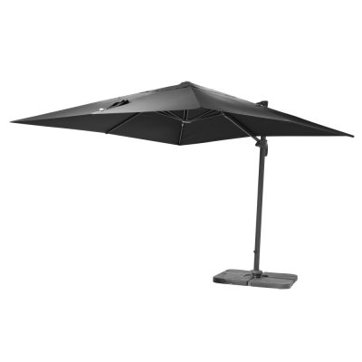 Tobago parasoll  350 cm - Sort