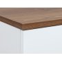 Heda salongbord 110,5 x 60 cm - Hvit/lerk