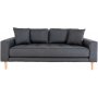 Lido 2,5-seters sofa - Mrkegr