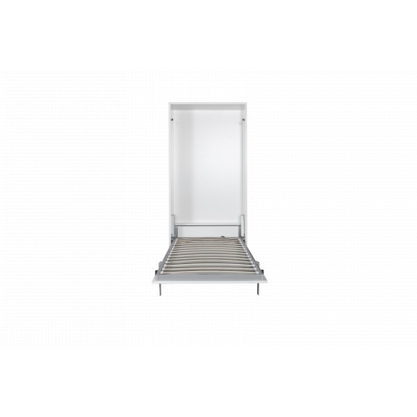 Veggseng 120200 cm vertikal - Hvit - Compact Living