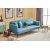 Revos 3-seters sofa - Turkis