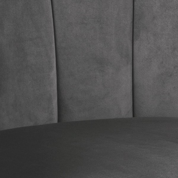 Daniella lenestol - Mørkegrå/svart Daniella lenestol - Mørkegrå/svart