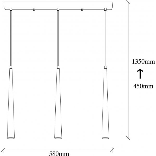 Ur taklampe 6074 - Sort Ur taklampe 6074 - Sort