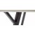 Valarauk spisebord 140 cm - Lys gr/svart
