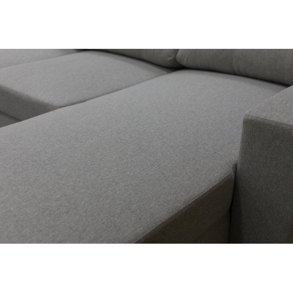 Sofa 309 cm lys grå - Solna Sofa 309 cm lys grå - Solna