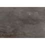 Mens uttrekkbart spisebord 100x168 x 100 cm - Mrkebrun marmorlaminat