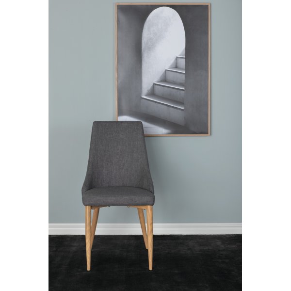 Laila spisestol - Mørkegrå Laila spisestol - Mørkegrå