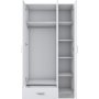 Baden garderobe 2 - Hvit