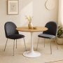 Spisebord eik/hvitt 80 cm - Sumner + Mbelftter