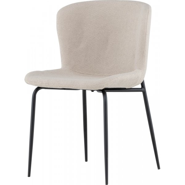 Modesto spisestol - Beige boucle Modesto spisestol - Beige boucle