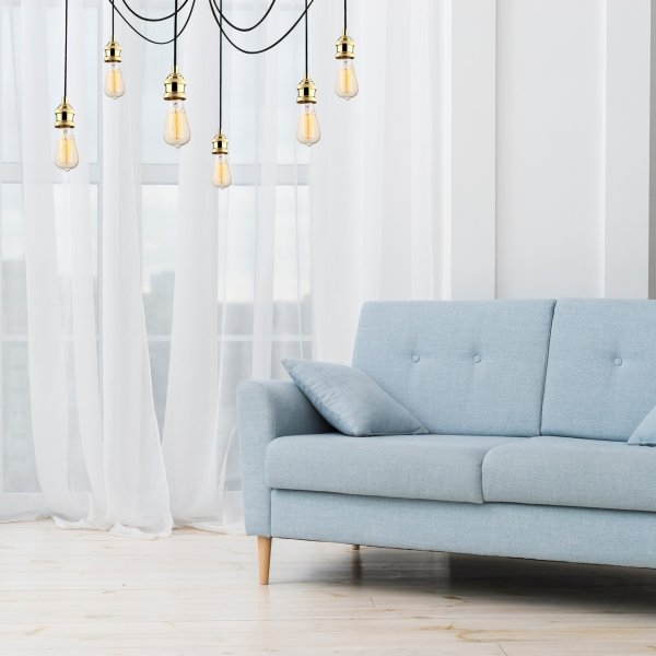 Kaluv taklampe 913 - Gull Kaluv taklampe 913 - Gull