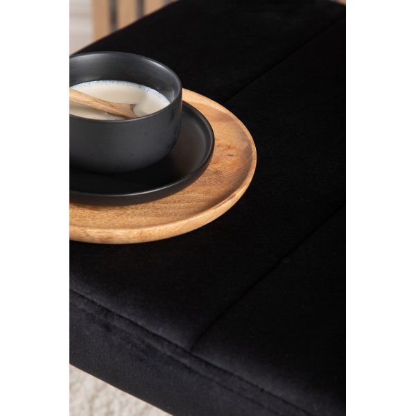 Monett lenestol - Svart