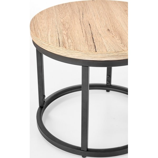 Tore satsbord - Eik/sort Tore satsbord - Eik/sort