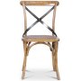 Holmen vintage stol - Eik/metall