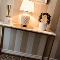 Kundebilde Accent konsollbord - Hvit marmor & Messingfarget