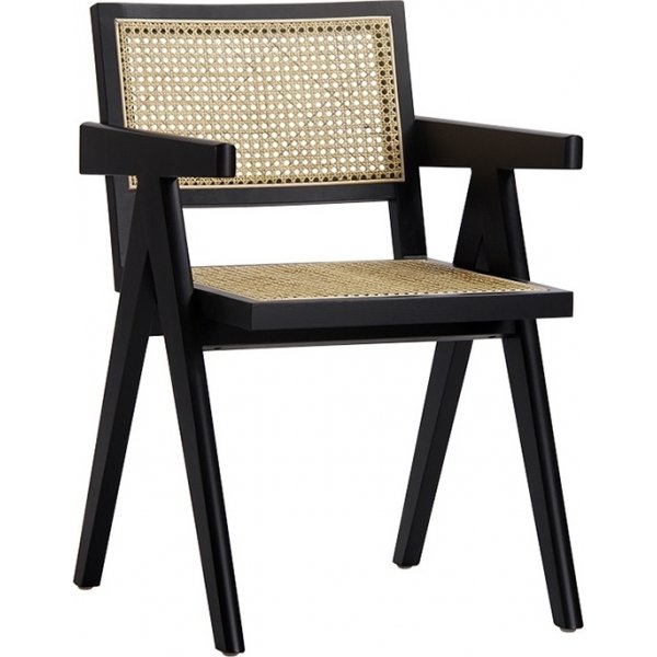 Embla lenestol - Svart/rotting Embla lenestol - Svart/rotting