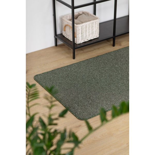 Zeus flatvevd teppe Smaragdgrønn Zeus flatvevd teppe Smaragdgrønn