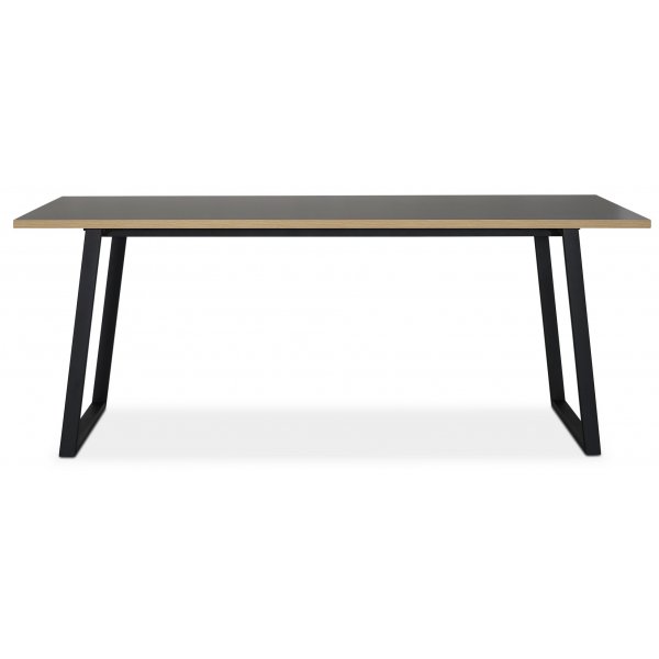 Edge 3.0 Spisebord 190x90 - Grtt hytrykkslaminat (HPL)