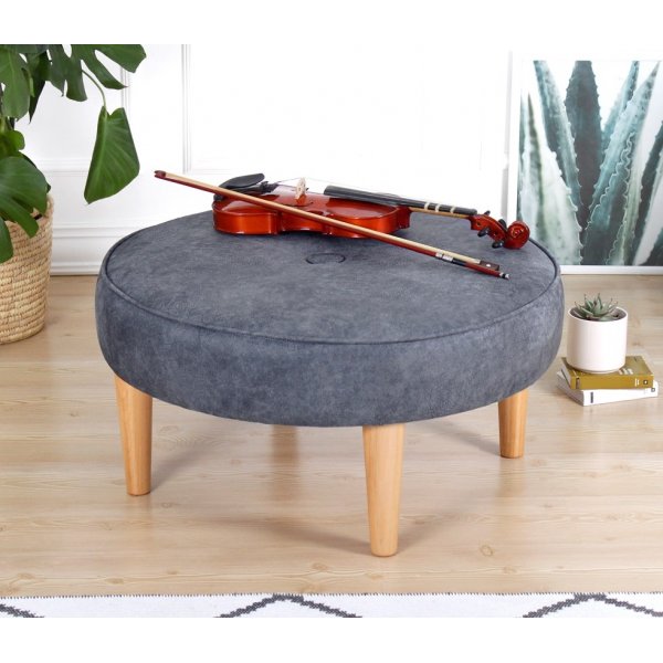 Solnedgangspuff - Grå Solnedgangspuff - Grå