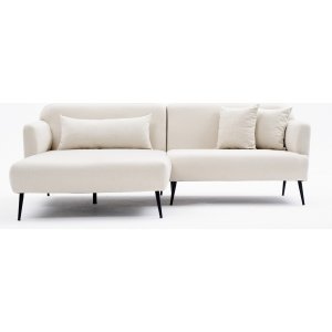 Revos divan sofa venstre - Krem