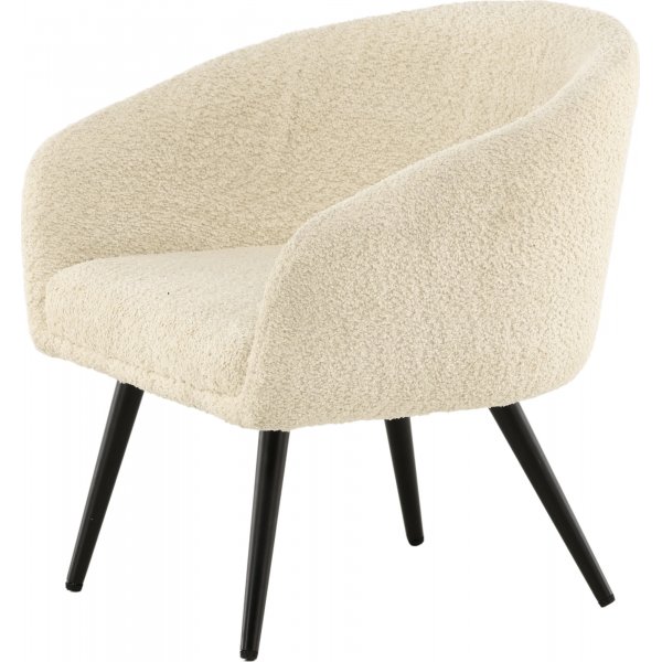 Fluffy barnestol - Hvit Fluffy barnestol - Hvit